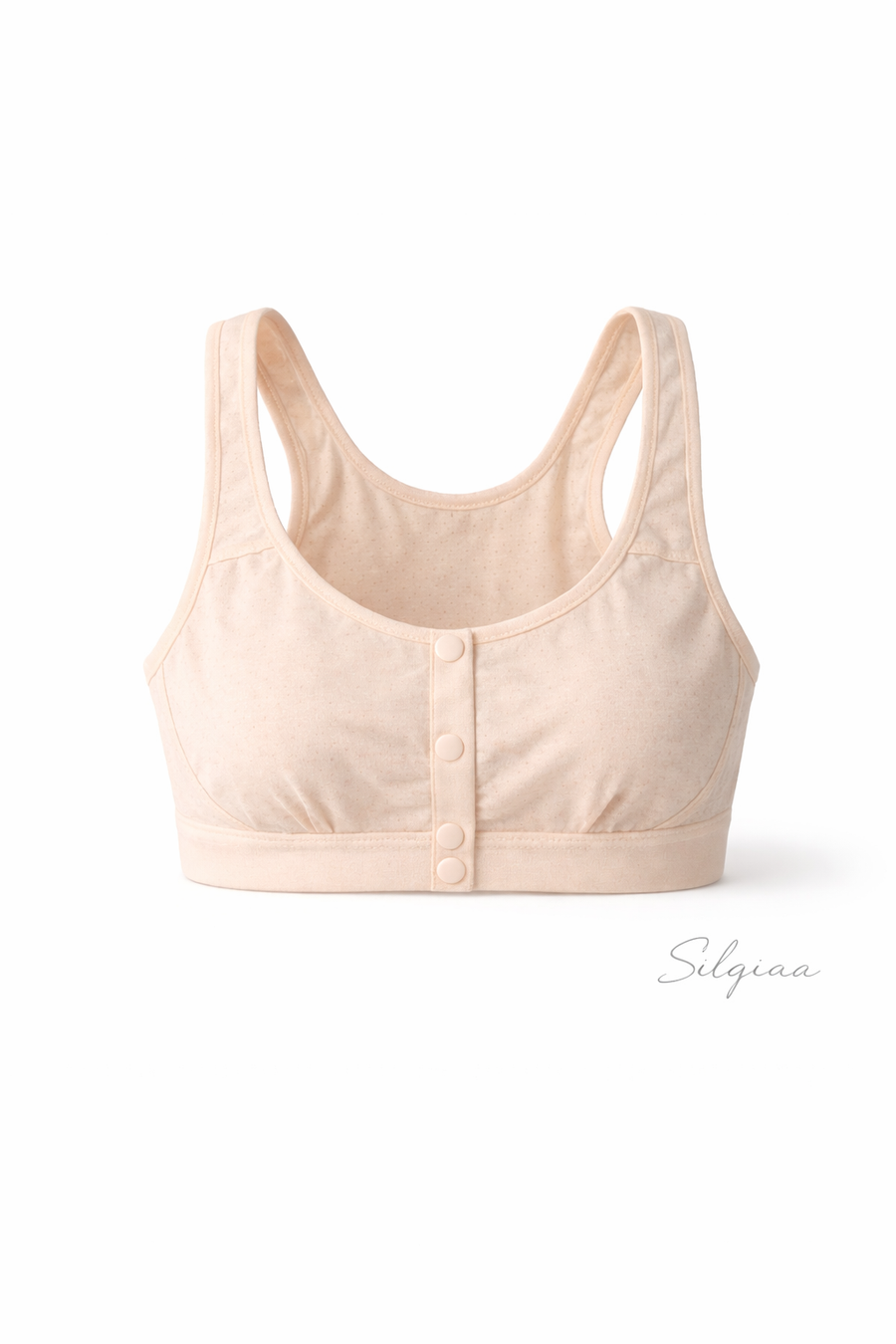 Maternity Bra Front 4 Buttons Comfort Pregnant Feeding Nursing Bras