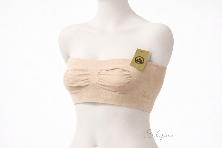 Non-Padded, Strapless & Invisible Free size Cotton Bra (A\N 30)